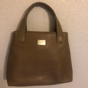 Small taupe Esprit tote.